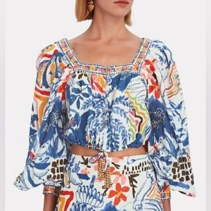 Farm Rio Wild Brazil Crop Top